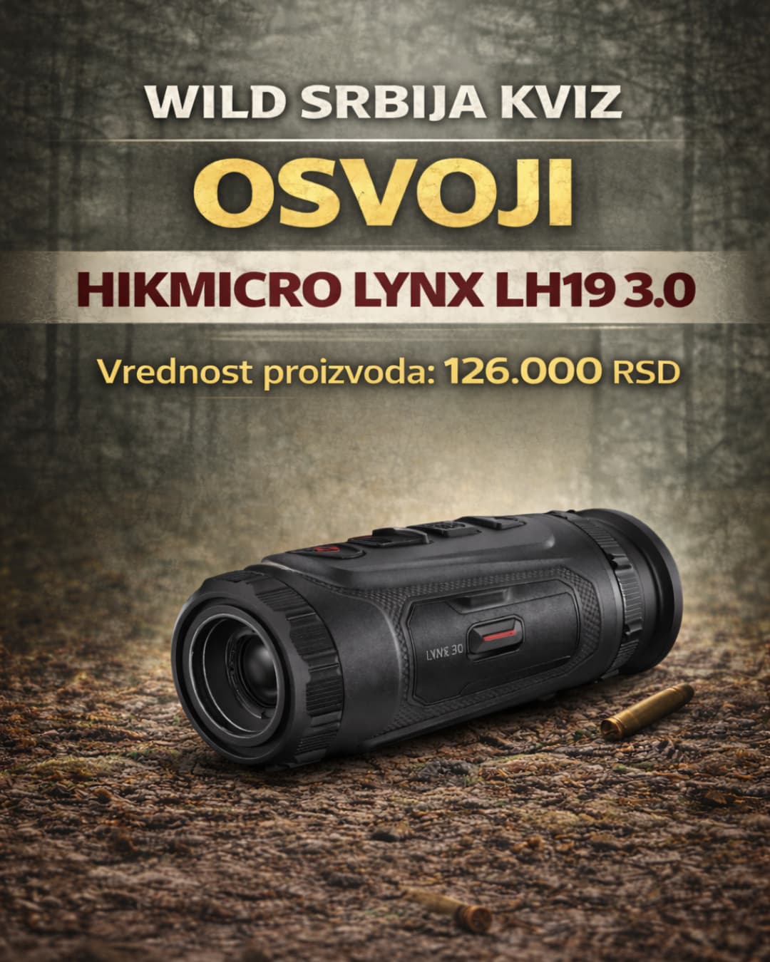 Osvoji HIKMICRO LYNX LH19 3.0!